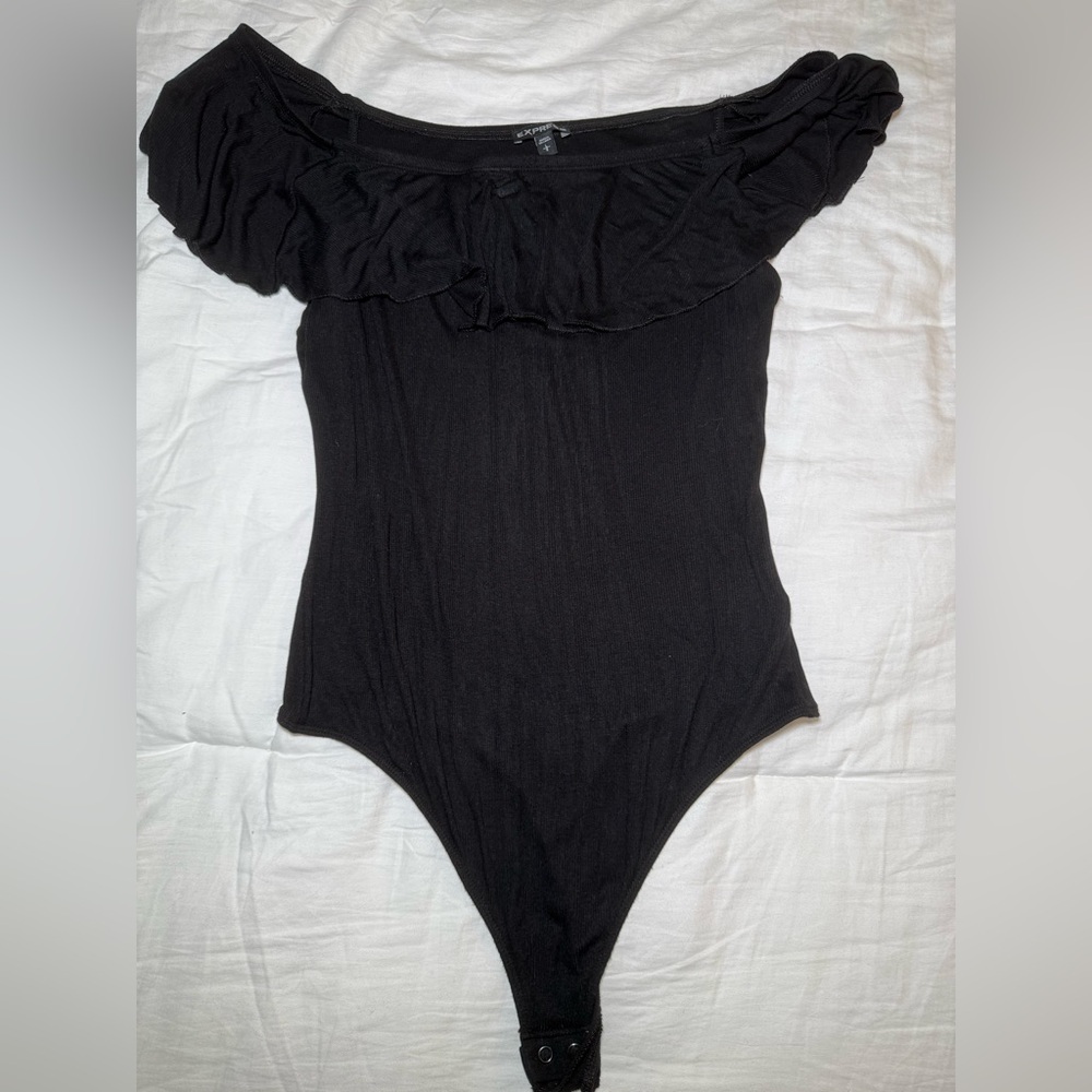 Express off the shoulder body suit